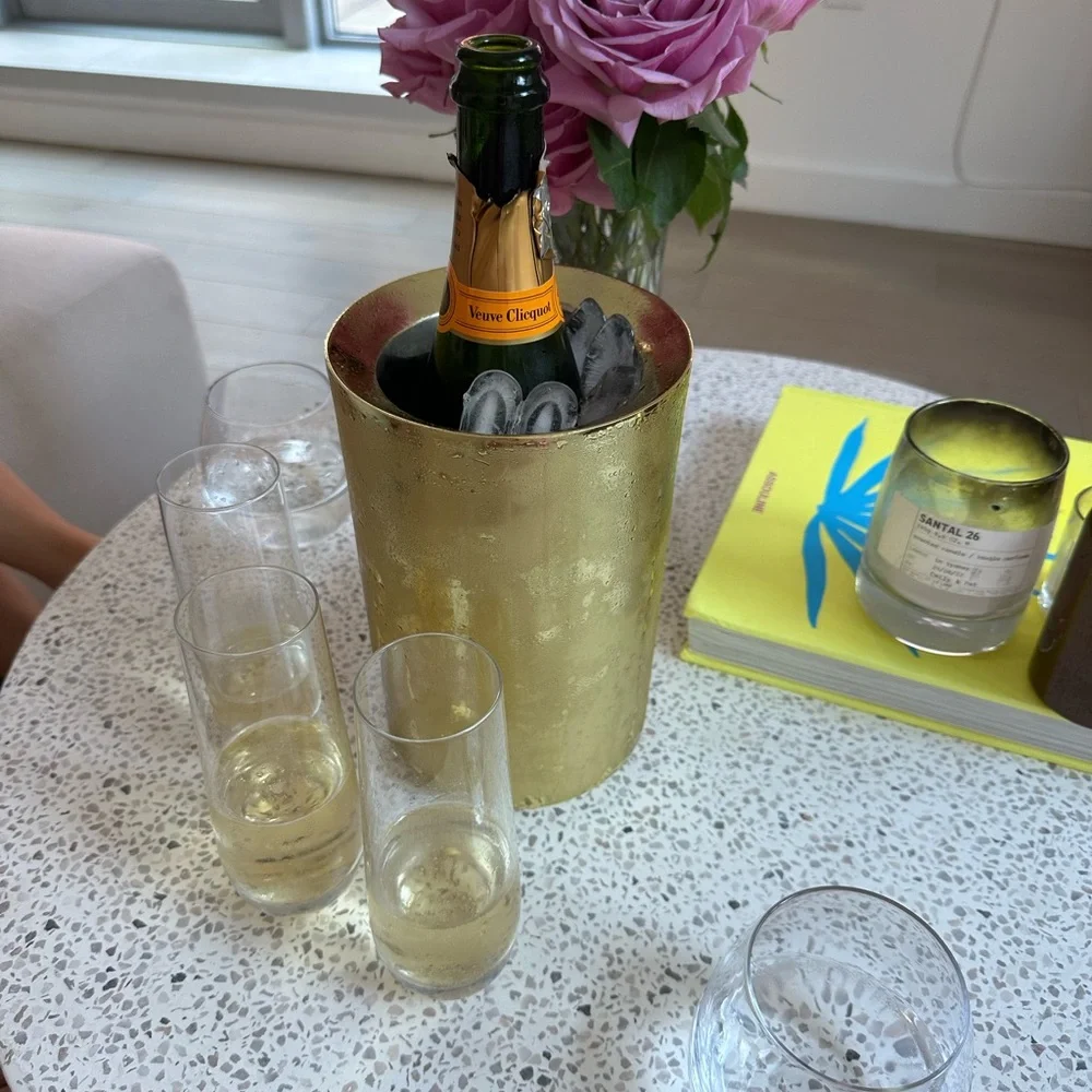 West Elm wine cooler